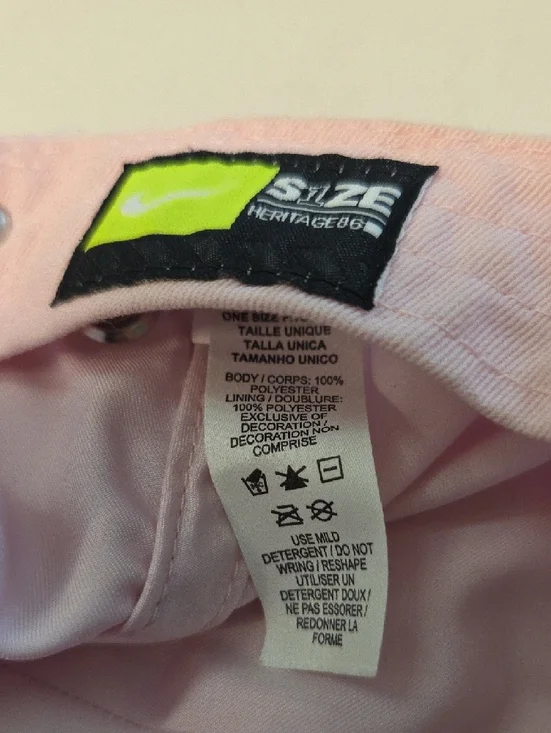 Nike Light Pink Swoosh Baseball Cap - Picture 3 of 5